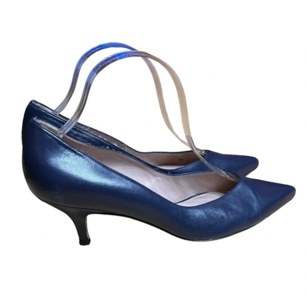Stuart Weitzman, dark blue heels size 8 1/2